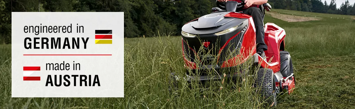 Розроблено в Німеччині, виготовлено в Австрії | Садовий трактор solo® by AL-KO з блокуванням диференціала