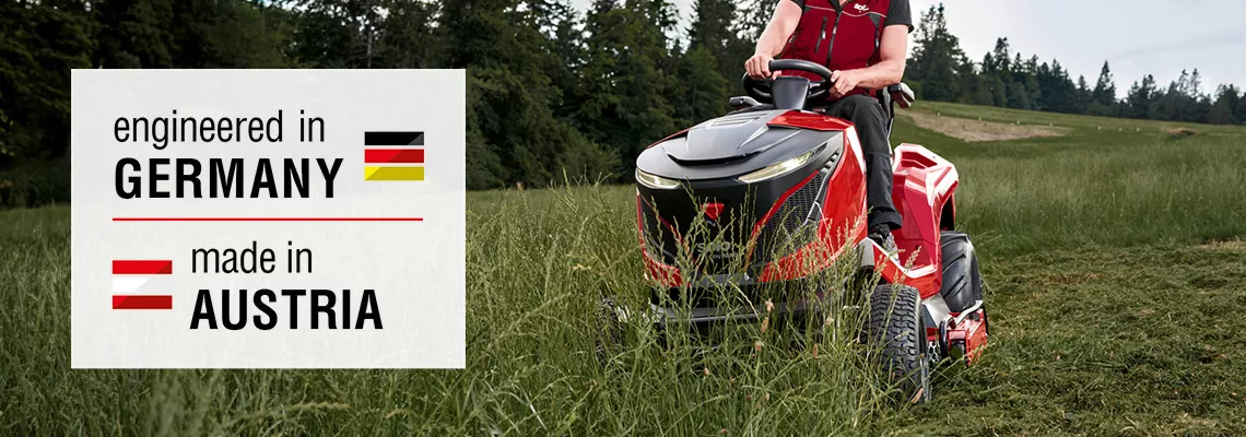 Розроблено в Німеччині, виготовлено в Австрії | Садові трактори solo® by AL-KO Premium Pro