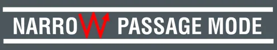 Режим косіння проходів Narrow Passage Mode Logo | Газонокосарки-роботи AL-KO